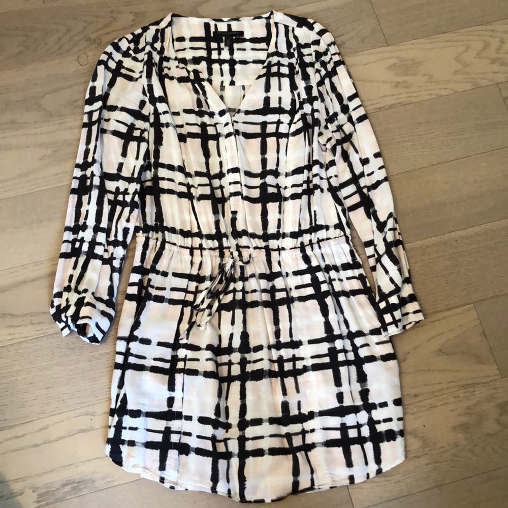 Banana republic mini shirt dress.